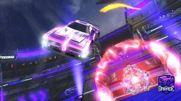 A Rocket League car design from DaMenchaRL