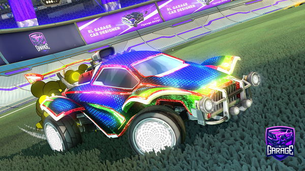 A Rocket League car design from -KOS-