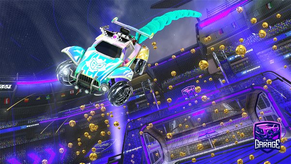 A Rocket League car design from COLD-ICEYT