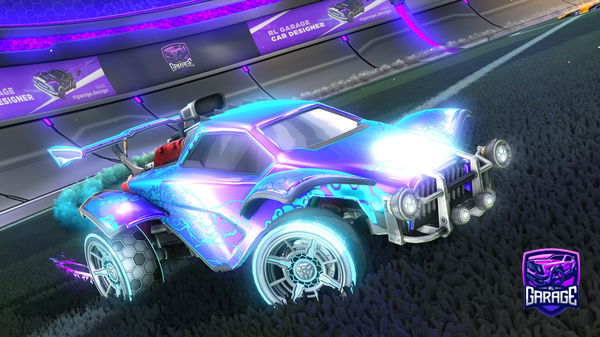 A Rocket League car design from S672