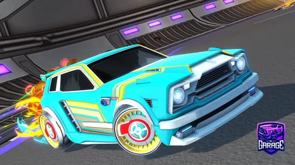 A Rocket League car design from gabi777