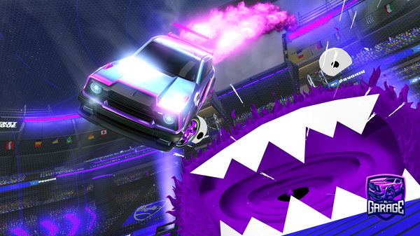 A Rocket League car design from Warlord_M_C