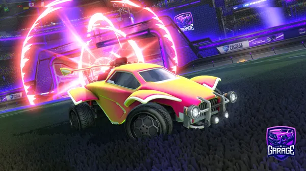 A Rocket League car design from Vatiix_