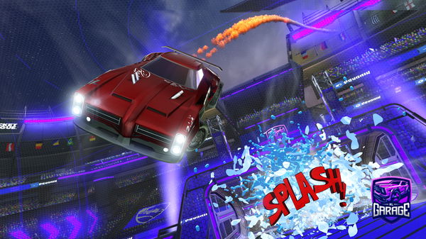 A Rocket League car design from RaccoonsYum