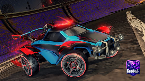 A Rocket League car design from Lucky-lewis123