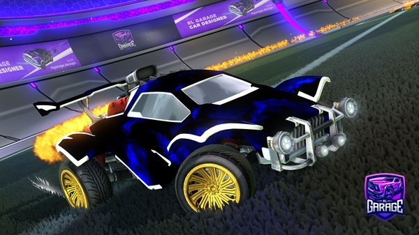 A Rocket League car design from Qei