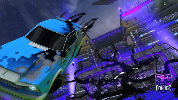 A Rocket League car design from W6M_