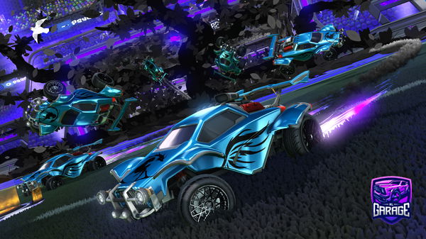 A Rocket League car design from Crazysquirrel55