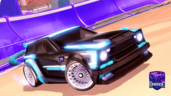 A Rocket League car design from mahouds