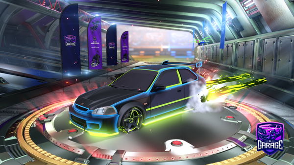 A Rocket League car design from Lo5t_Focus