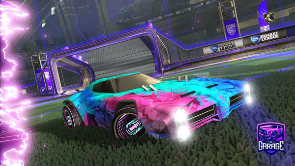 A Rocket League car design from liamofitzy