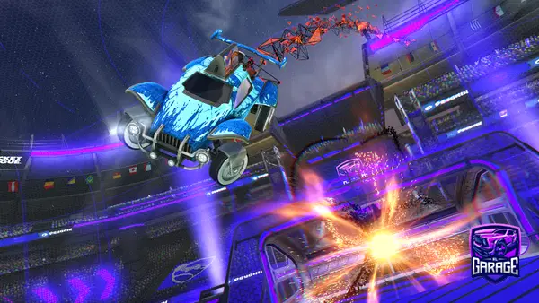 A Rocket League car design from DerMarabo