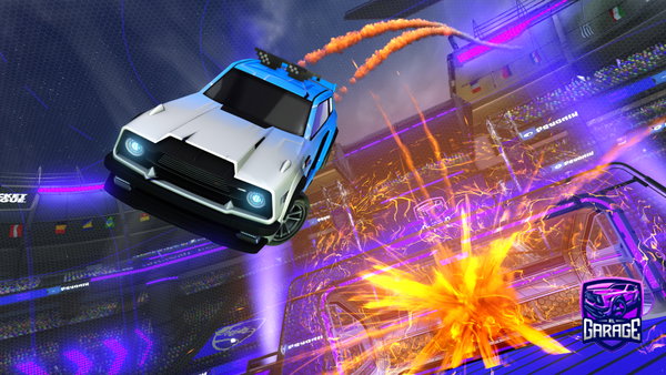A Rocket League car design from ykStif