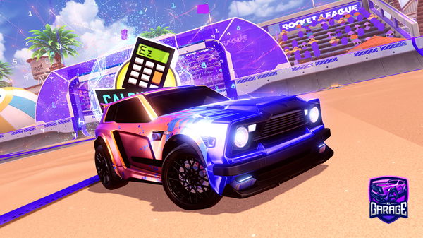 A Rocket League car design from akosheyy