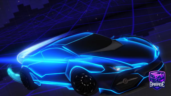 A Rocket League car design from ER99