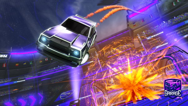 A Rocket League car design from synx1234