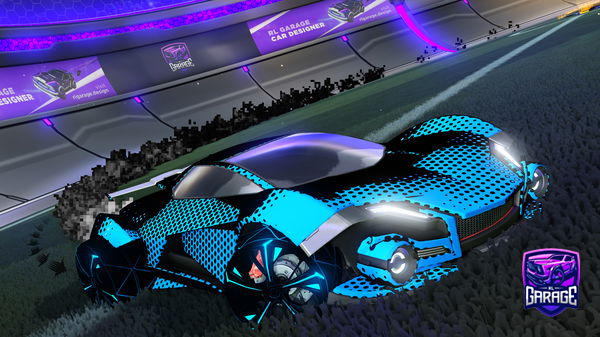 A Rocket League car design from -KOS-