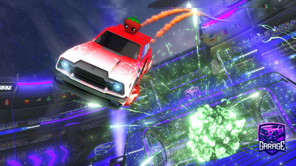 A Rocket League car design from spicy16236