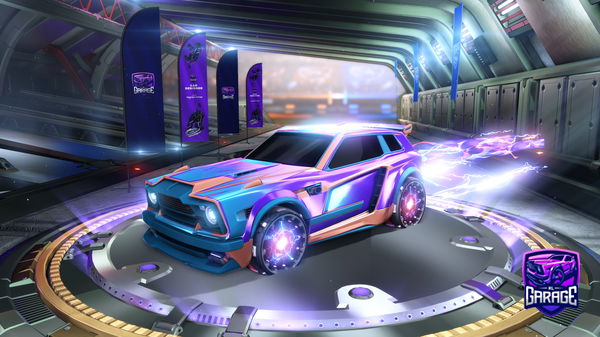 A Rocket League car design from 1shifty