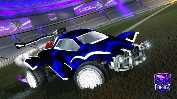 A Rocket League car design from ShootYT