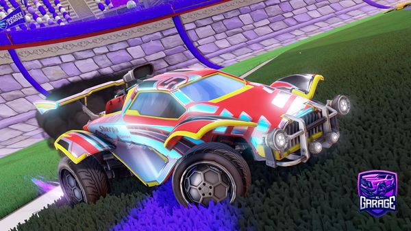 A Rocket League car design from JakobIzOk