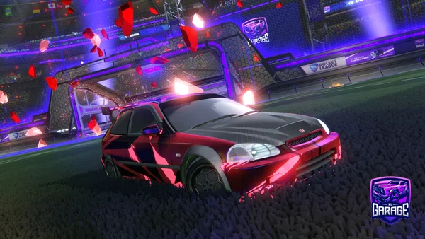 A Rocket League car design from WFC_NOXY