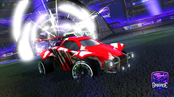 A Rocket League car design from BurdenToBear