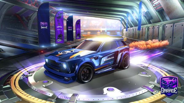 A Rocket League car design from Soma13