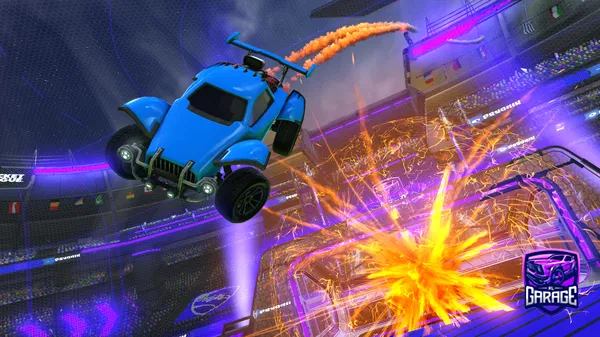 A Rocket League car design from SCRAMJET874