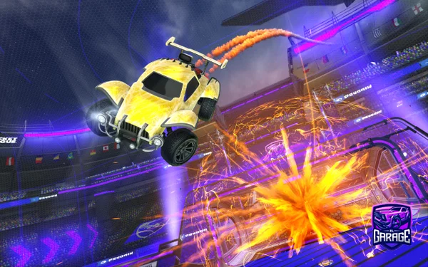 A Rocket League car design from Clone2255