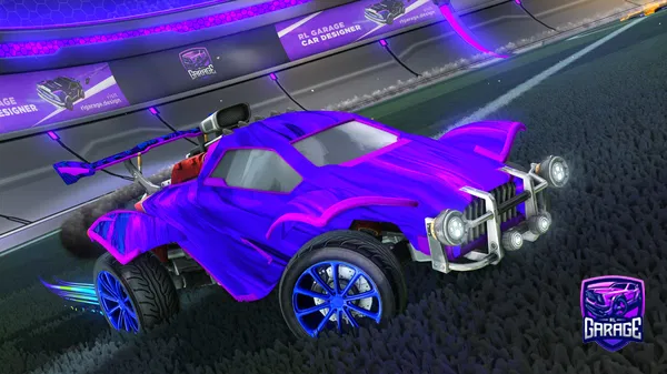 A Rocket League car design from dargon2147