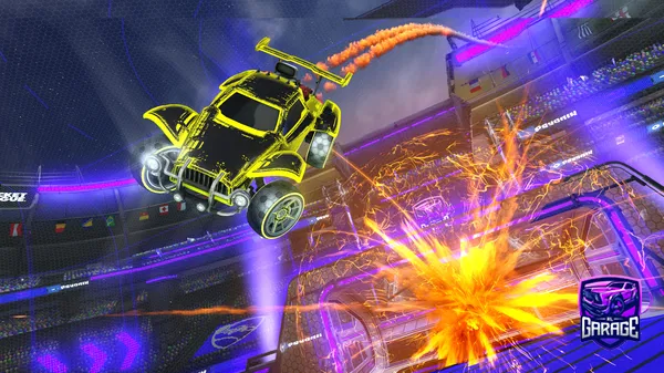 A Rocket League car design from gabi777