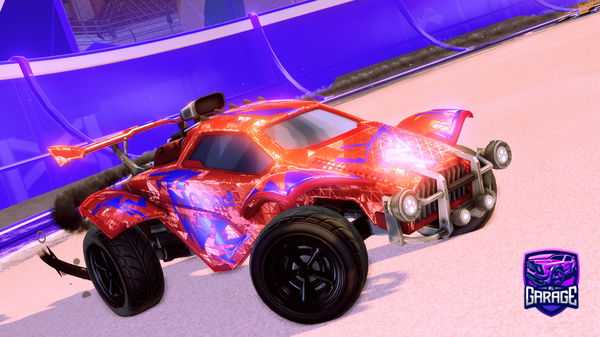 A Rocket League car design from 1stburtonboy06