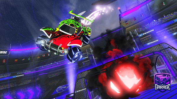 A Rocket League car design from bopie