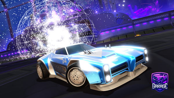 A Rocket League car design from mebeking