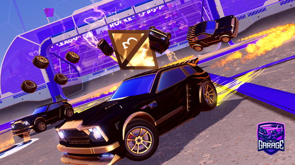 A Rocket League car design from L0rdJ1mB0B12