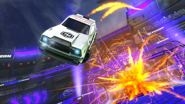 A Rocket League car design from CozyP