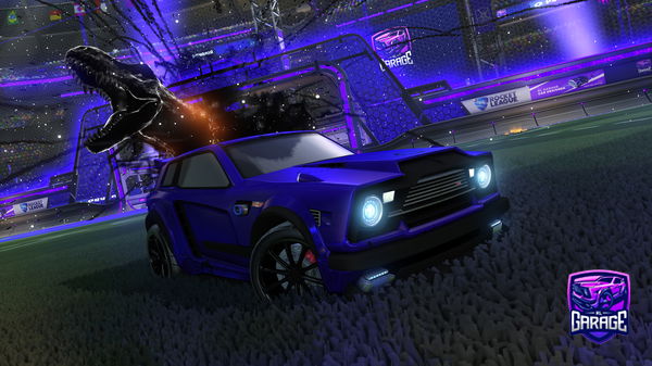 A Rocket League car design from BACK_35