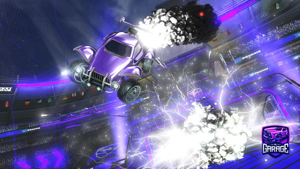 A Rocket League car design from w1775