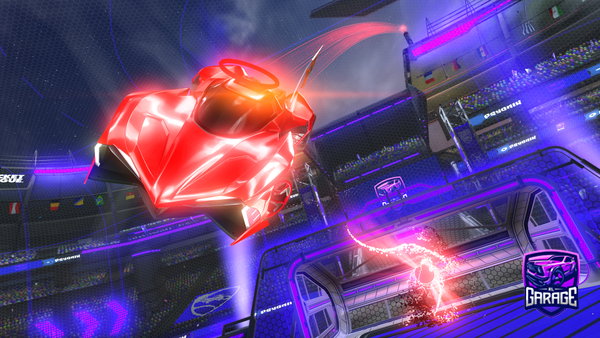 A Rocket League car design from INVALID824