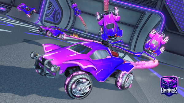A Rocket League car design from CalWheezy