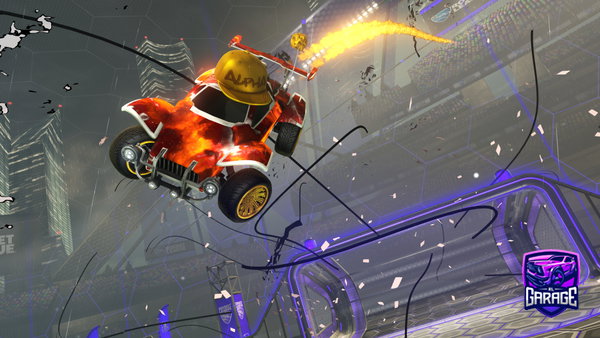 A Rocket League car design from TheBird117