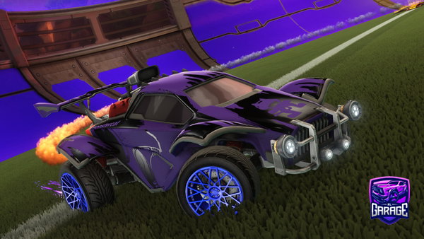 A Rocket League car design from beatking9