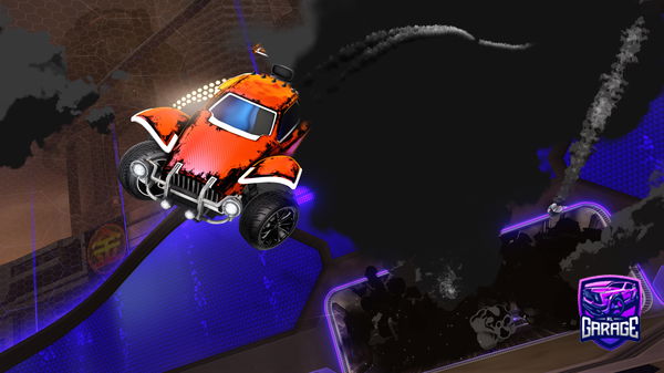 A Rocket League car design from Nihiluz44