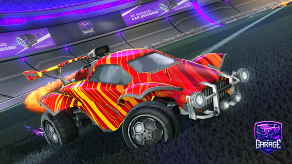 A Rocket League car design from Vitara_RL