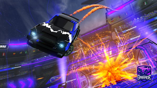 A Rocket League car design from TomGls01