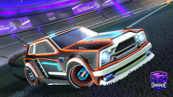 A Rocket League car design from LikeableWind454