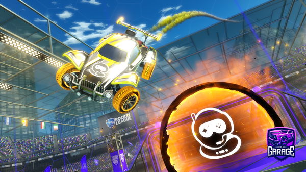 A Rocket League car design from DerekC