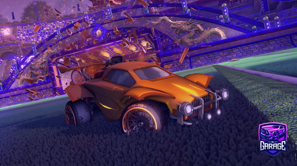 A Rocket League car design from left_twix37