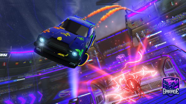 A Rocket League car design from joaxD